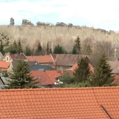 Hotel Lindenhof / Gastehaus An Der Teufelsmauer Thale Exteriér fotografie