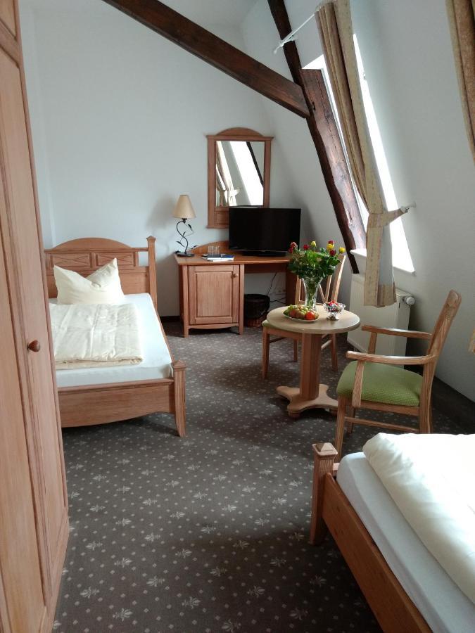 Hotel Lindenhof / Gastehaus An Der Teufelsmauer Thale Exteriér fotografie