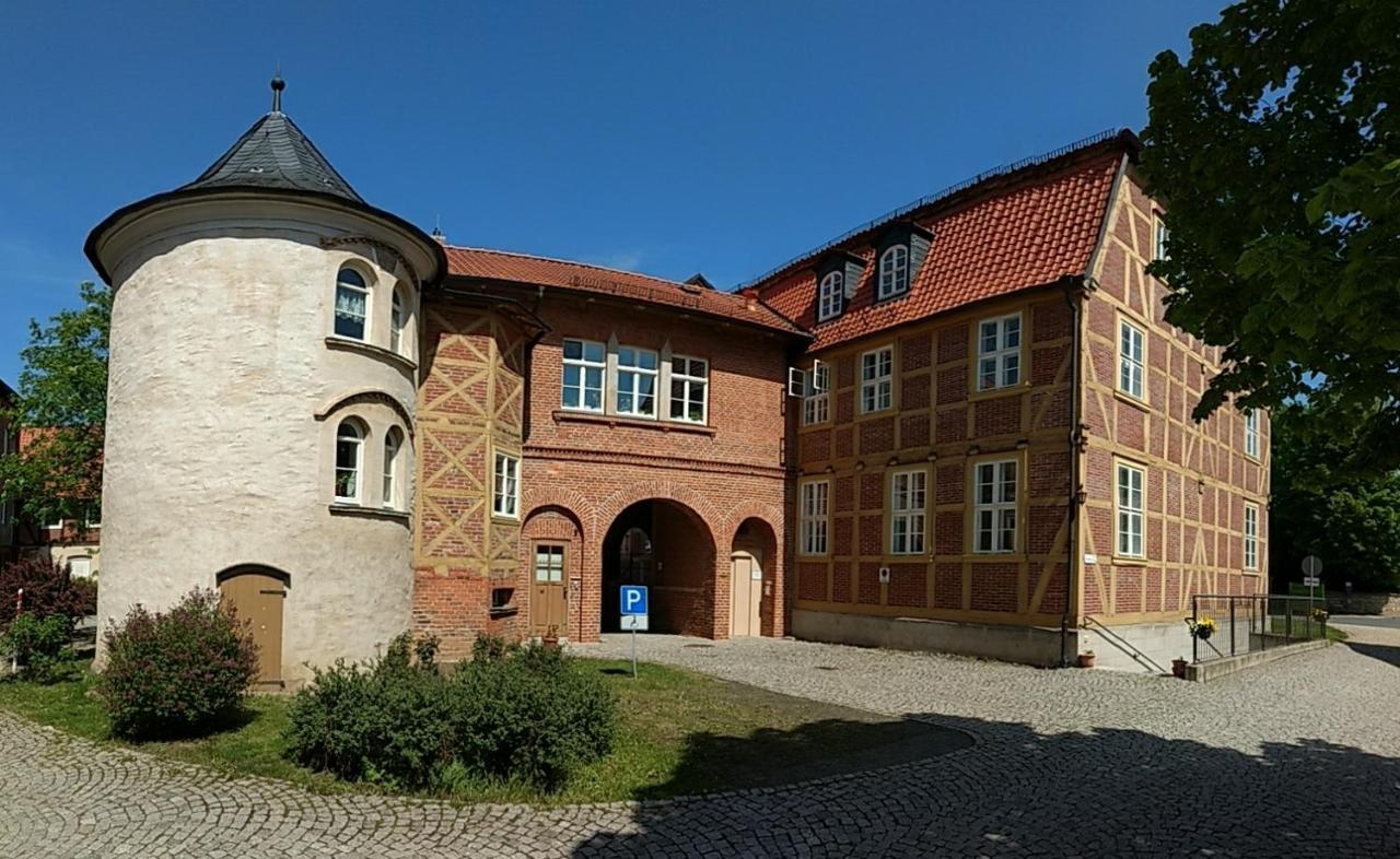 Hotel Lindenhof / Gastehaus An Der Teufelsmauer Thale Exteriér fotografie